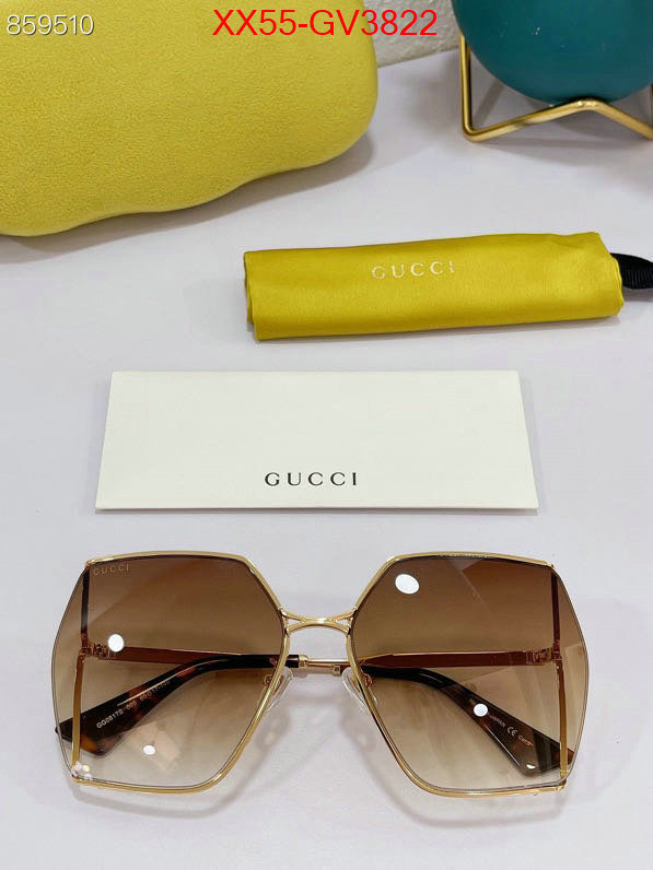 Glasses-Gucci luxury shop ID: GV3822 $: 55USD