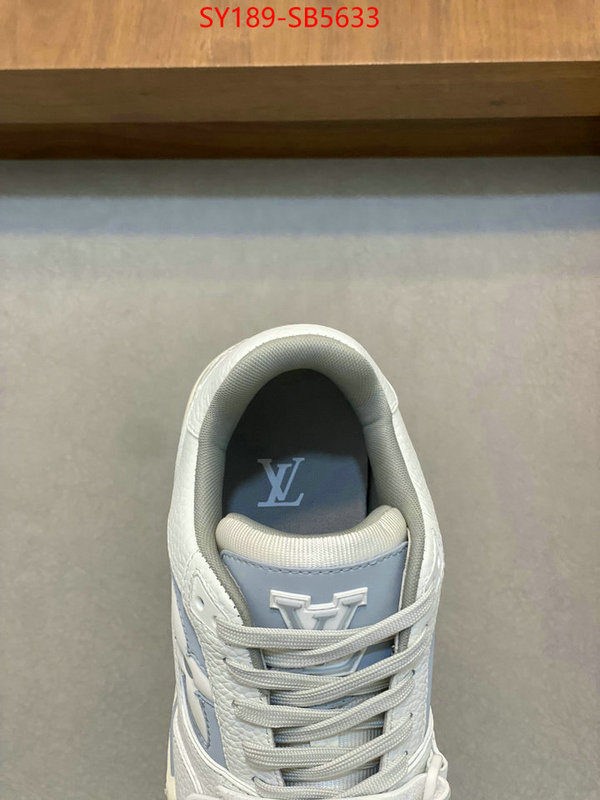 Men Shoes-LV high quality 1:1 replica ID: SB5633 $: 189USD