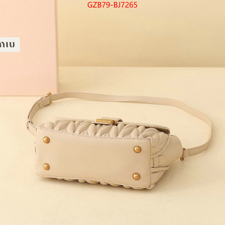 Miu Miu Bags(4A)-Handbag- buy the best high quality replica ID: BJ7265 $: 79USD,