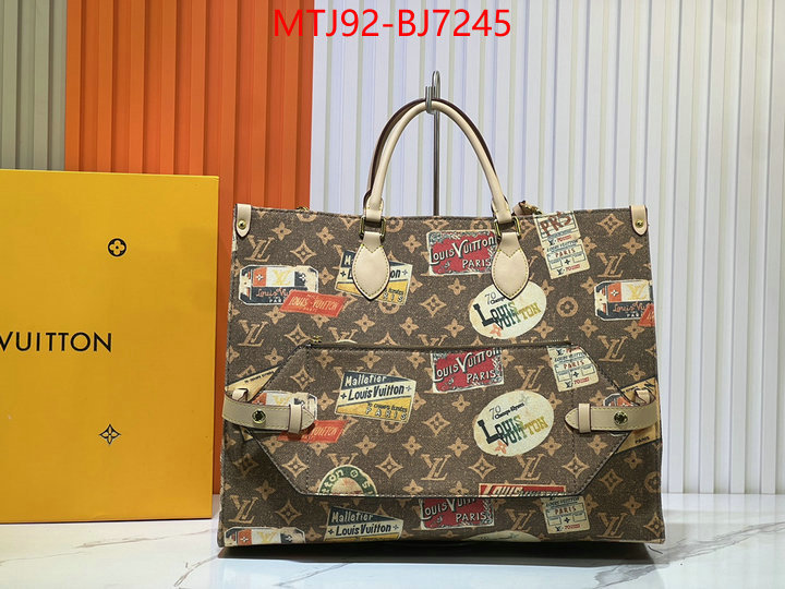 LV Bags(4A)-Handbag Collection- how to find designer replica ID: BJ7245 $: 92USD,