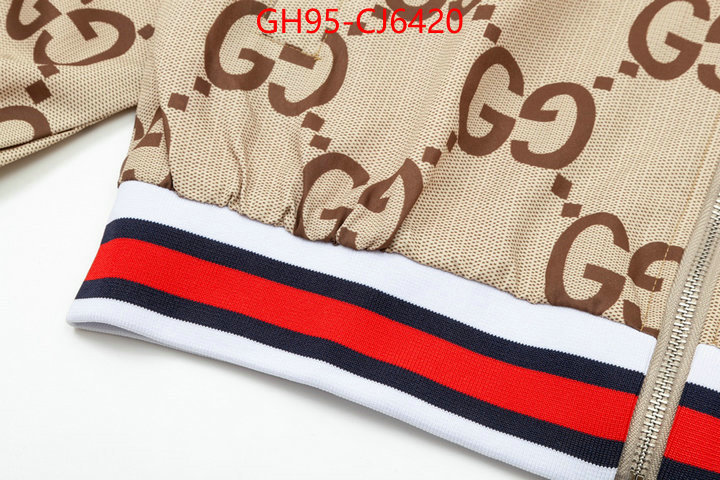 Clothing-Gucci cheap online best designer ID: CJ6420 $: 95USD