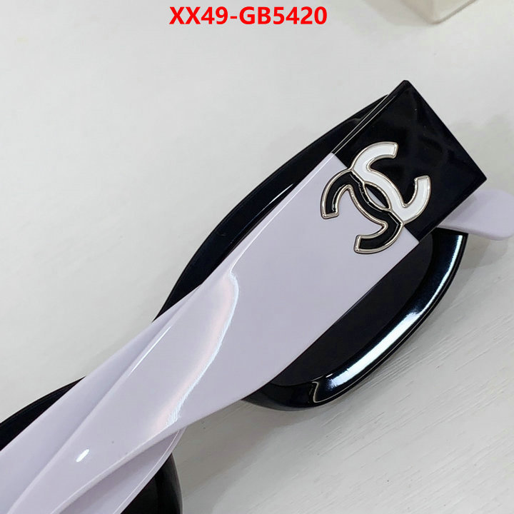 Glasses-Chanel perfect quality designer replica ID: GB5420 $: 49USD