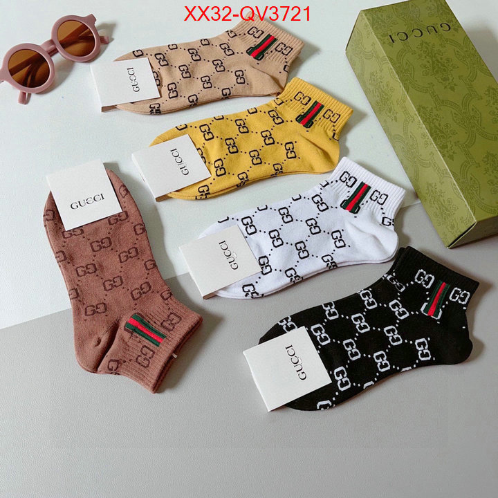 Sock-Gucci how to buy replcia ID: QV3721 $: 32USD