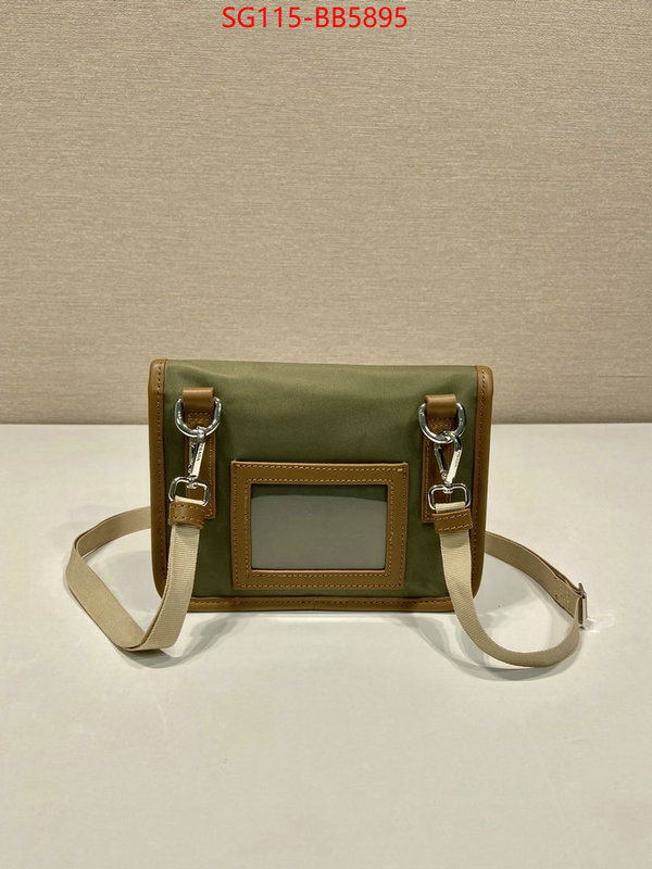 Prada Bags(TOP)-Crossbody- mirror copy luxury ID: BB5895 $: 115USD,