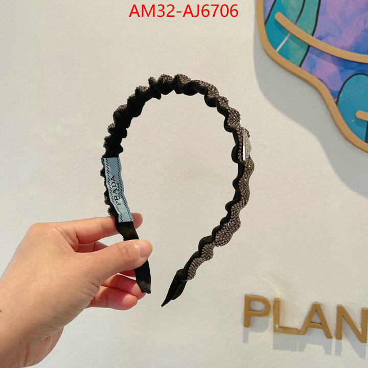 Hair band-Prada copy aaaaa ID: AJ6706 $: 32USD