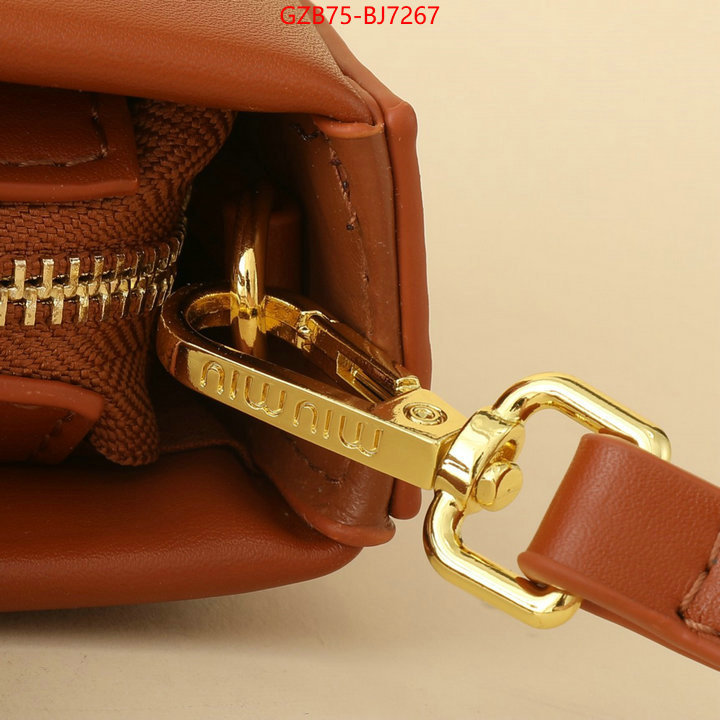 Miu Miu Bags(4A)-Handbag- perfect ID: BJ7267 $: 75USD,