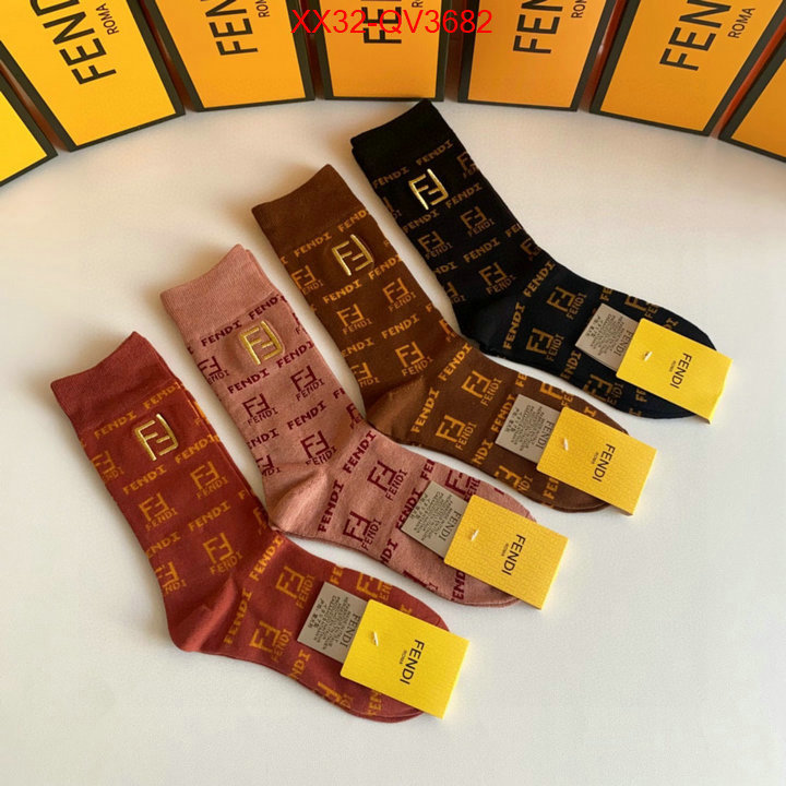 Sock-Fendi counter quality ID: QV3682 $: 32USD