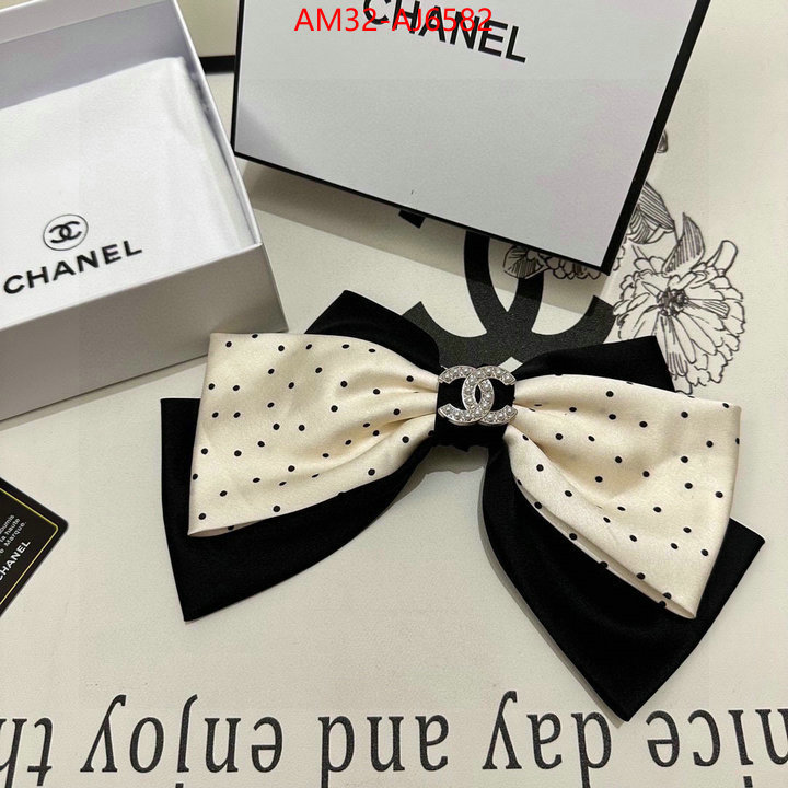 Hair band-Chanel unsurpassed quality ID: AJ6582 $: 32USD