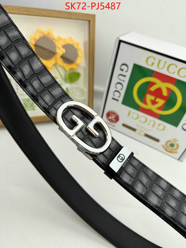 Belts-Gucci can i buy replica ID: PJ5487 $: 72USD