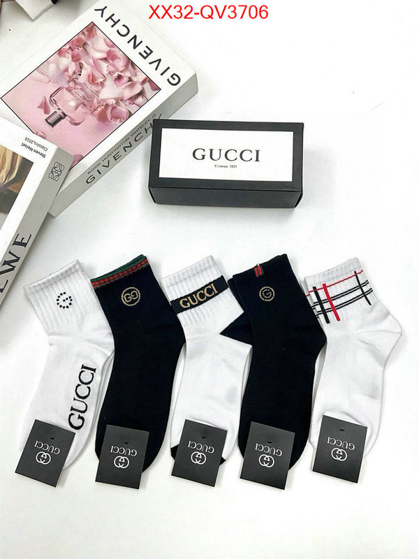 Sock-Gucci where to buy the best replica ID: QV3706 $: 32USD