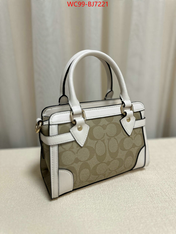 Coach Bags(4A)-Handbag- best quality designer ID: BJ7221 $: 99USD,