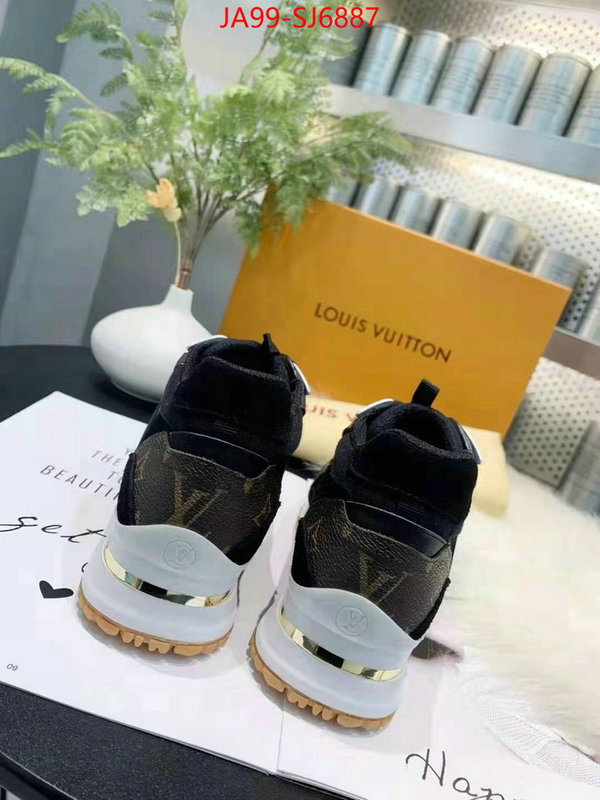 Women Shoes-LV good quality replica ID: SJ6887 $: 99USD