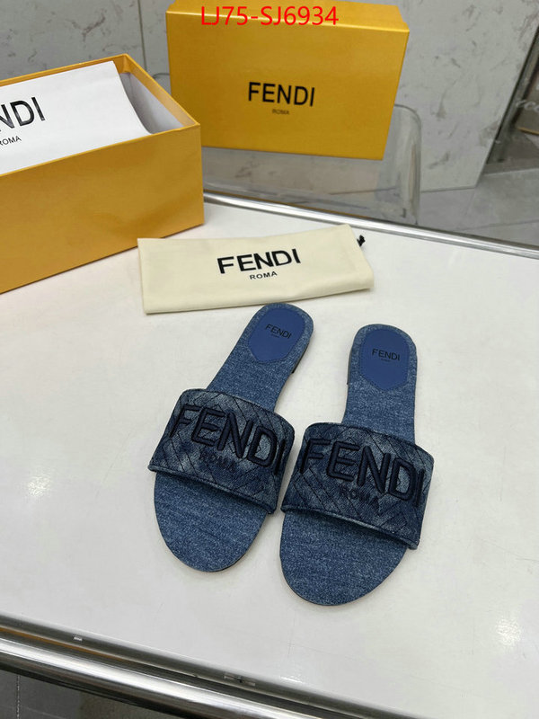 Women Shoes-Fendi wholesale ID: SJ6934 $: 75USD