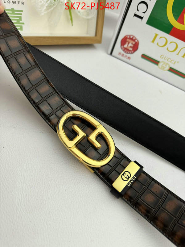 Belts-Gucci can i buy replica ID: PJ5487 $: 72USD