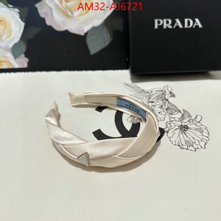 Hair band-Prada best quality replica ID: AJ6721 $: 32USD