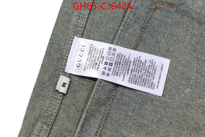 Clothing-Gucci best fake ID: CJ6424 $: 85USD