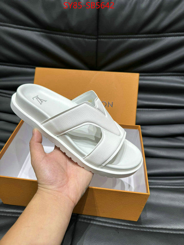 Men Shoes-LV highest quality replica ID: SB5642 $: 85USD