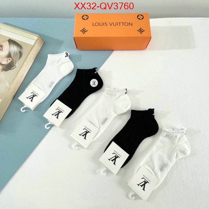 Sock-LV high quality designer replica ID: QV3760 $: 32USD