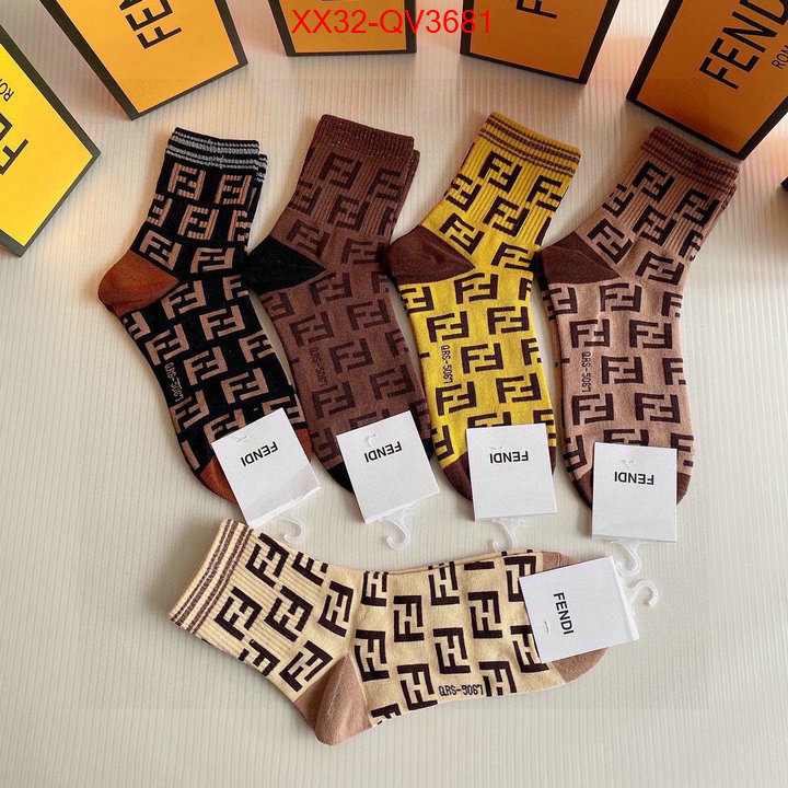 Sock-Fendi 7 star ID: QV3681 $: 32USD