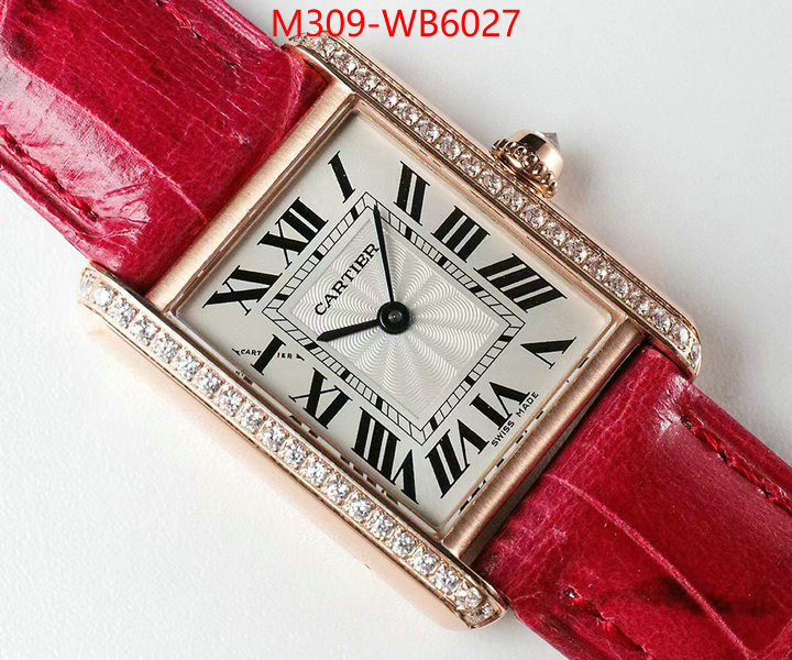 Watch(TOP)-Cartier the top ultimate knockoff ID: WB6027 $: 309USD