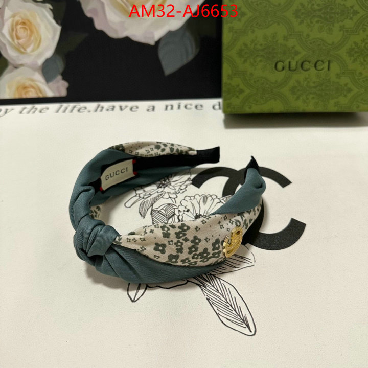 Hair band-Gucci how can i find replica ID: AJ6653 $: 32USD