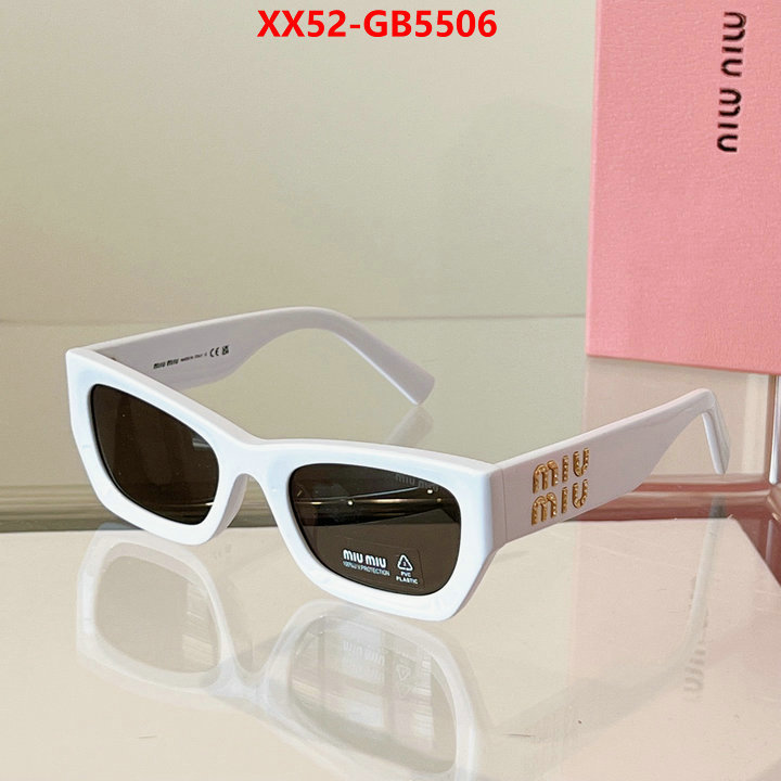 Glasses-Miu Miu new ID: GB5506 $: 52USD