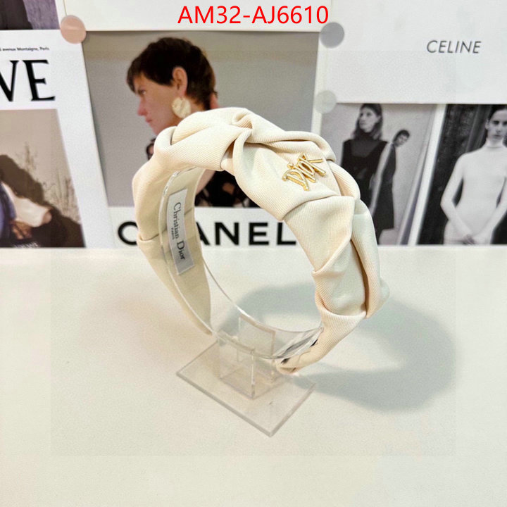 Hair band-Dior how to find designer replica ID: AJ6610 $: 32USD