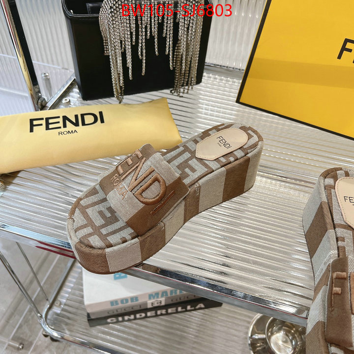 Women Shoes-Fendi 1:1 replica ID: SJ6803 $: 105USD