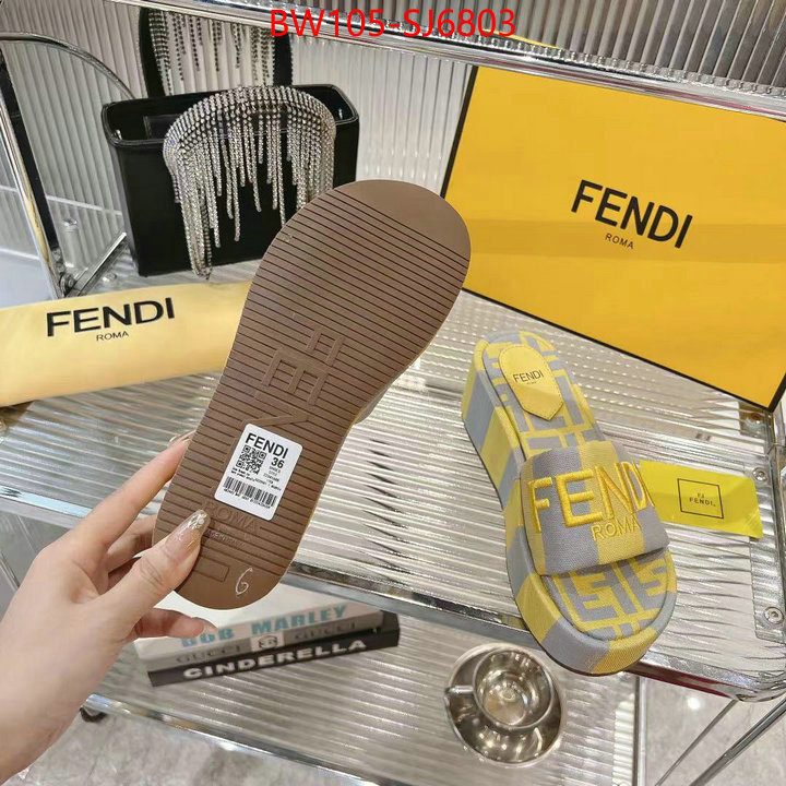 Women Shoes-Fendi 1:1 replica ID: SJ6803 $: 105USD