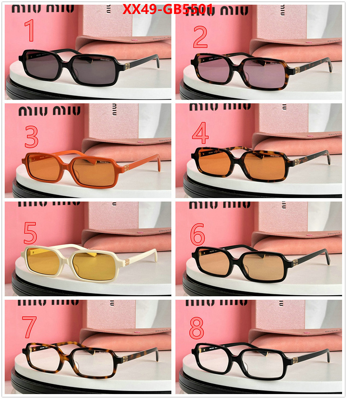 Glasses-Miu Miu fake aaaaa ID: GB5501 $: 49USD