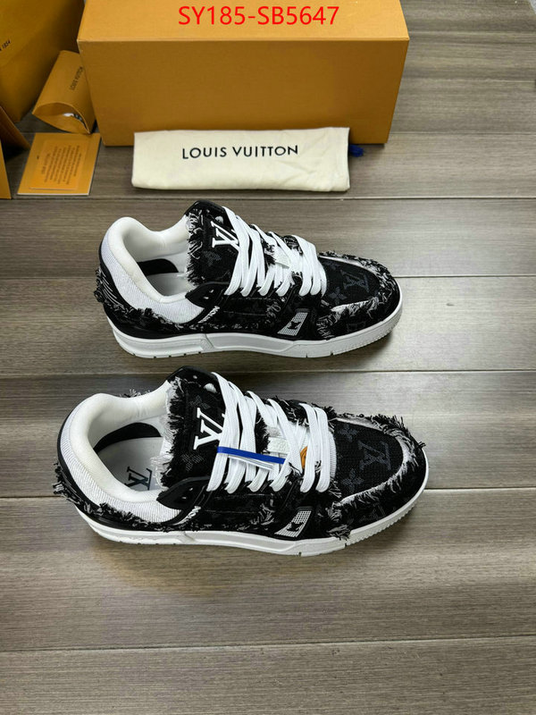 Men Shoes-LV how to start selling replica ID: SB5647 $: 185USD