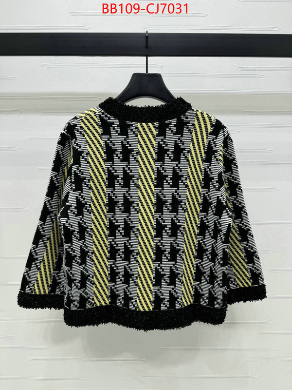 Clothing-Chanel what is top quality replica ID: CJ7031 $: 109USD