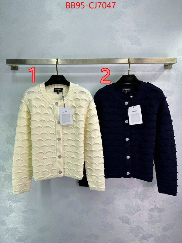 Clothing-Chanel 1:1 clone ID: CJ7047 $: 95USD