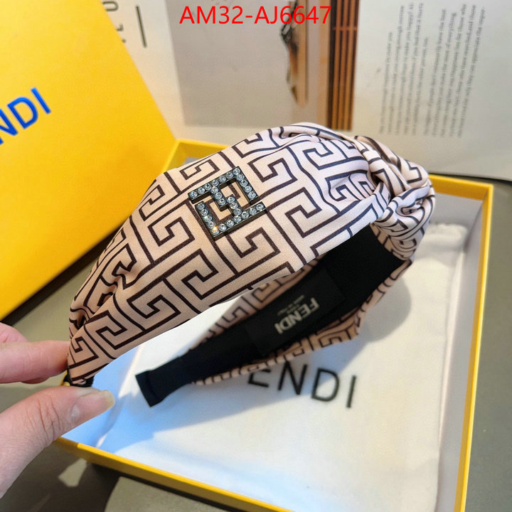 Hair band-Fendi wholesale imitation designer replicas ID: AJ6647 $: 32USD