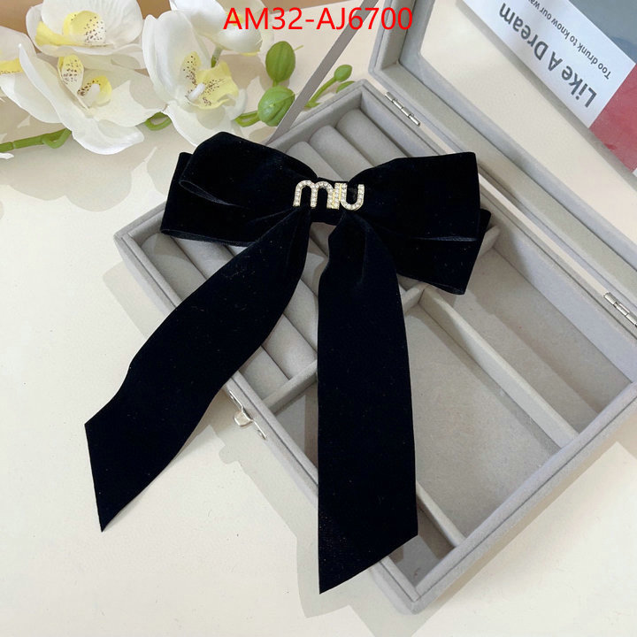 Hair band-MIU MIU top perfect fake ID: AJ6700 $: 32USD