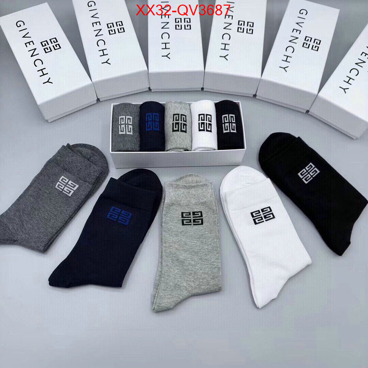 Sock-Givenchy the top ultimate knockoff ID: QV3687 $: 32USD