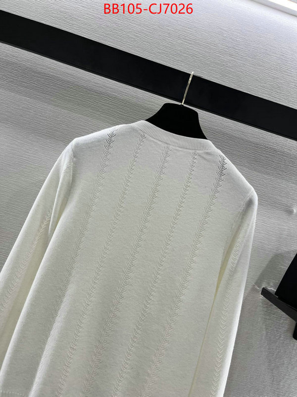 Clothing-Chanel online ID: CJ7026 $: 105USD