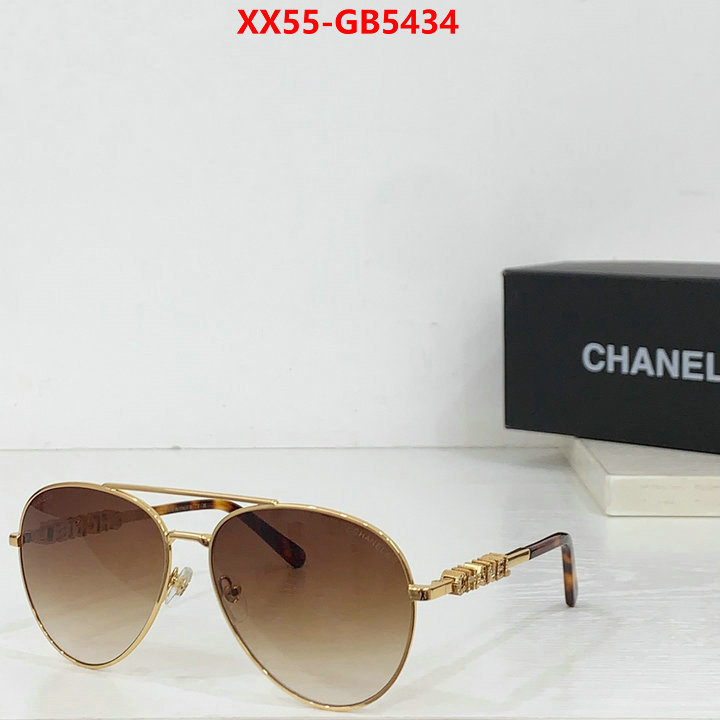 Glasses-Chanel only sell high-quality ID: GB5434 $: 55USD