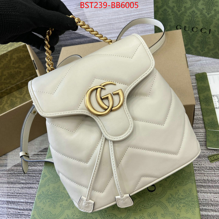 Gucci Bags(TOP)-Backpack- online sale ID: BB6005 $: 239USD,