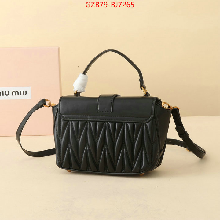 Miu Miu Bags(4A)-Handbag- buy the best high quality replica ID: BJ7265 $: 79USD,