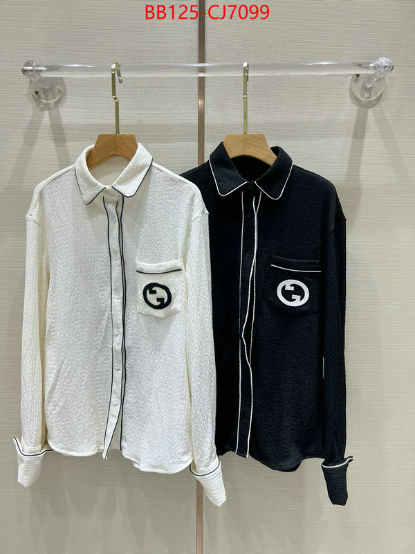 Clothing-Gucci 2024 replica ID: CJ7099 $: 125USD