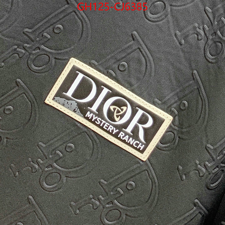 Clothing-Dior how quality ID: CJ6385 $: 125USD