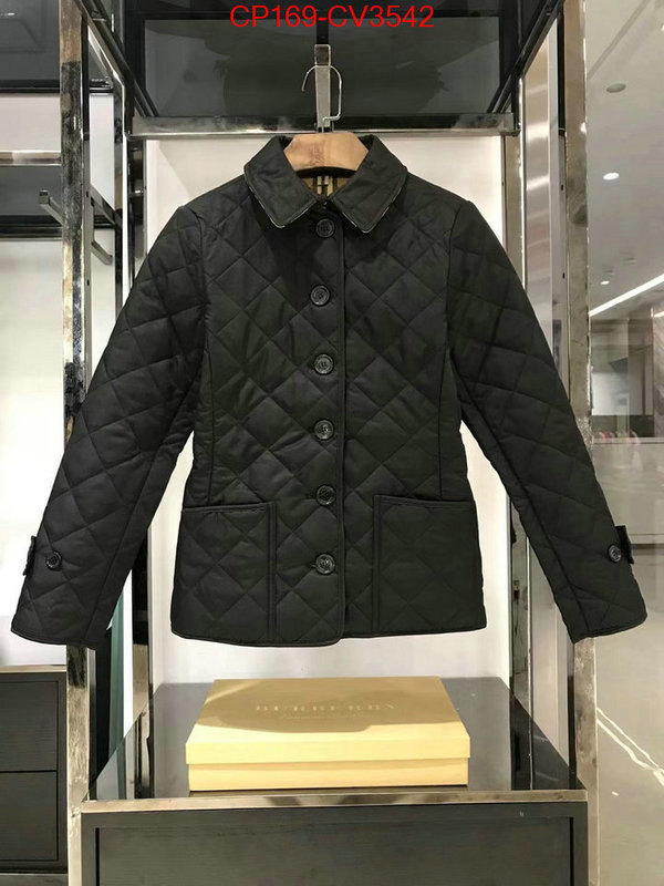 Down jacket Women-Burberry luxury fake ID: CV3542 $: 169USD