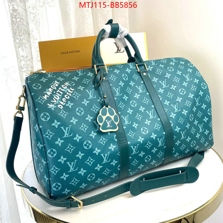 LV Bags(4A)-Keepall BandouliRe 45-50- replica ID: BB5856 $: 115USD,