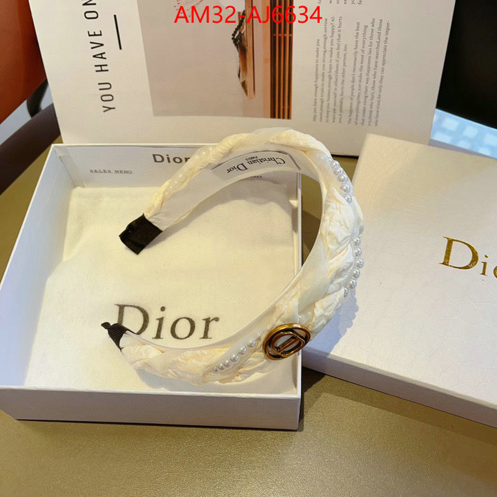 Hair band-Dior online store ID: AJ6634 $: 32USD