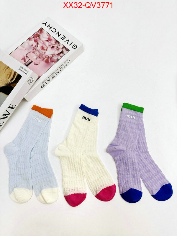 Sock-Miu Miu what is a counter quality ID: QV3771 $: 32USD