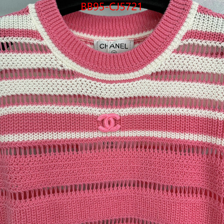 Clothing-Chanel buy best quality replica ID: CJ5721 $: 95USD