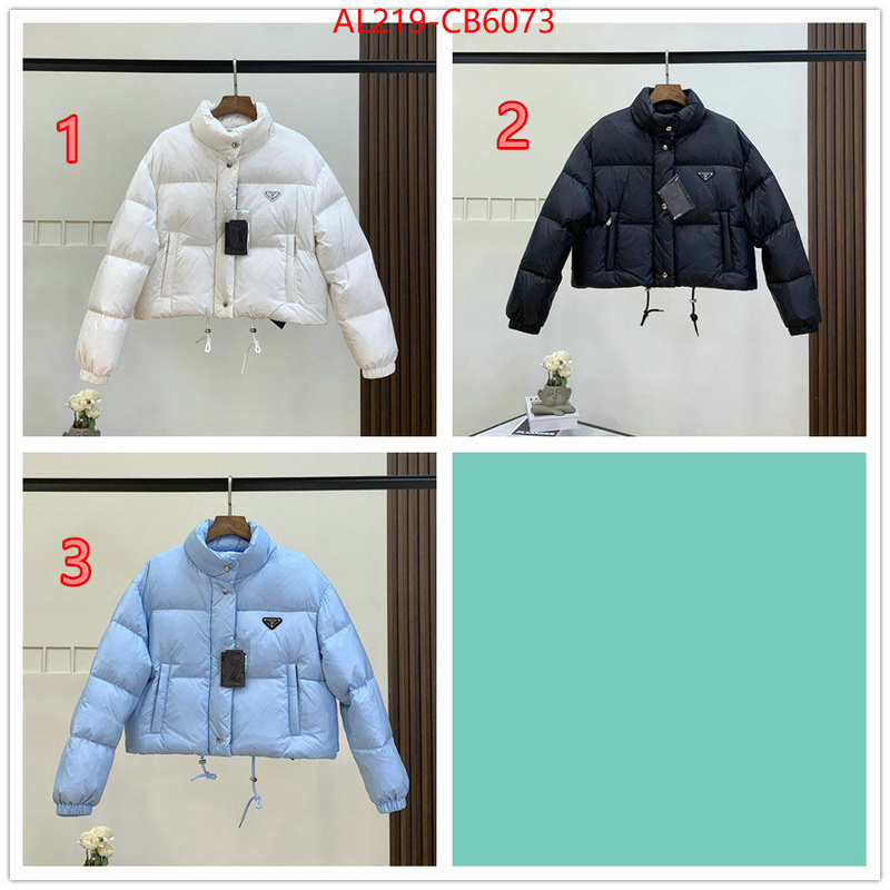 Down jacket Women-Prada designer 7 star replica ID: CB6073 $: 219USD