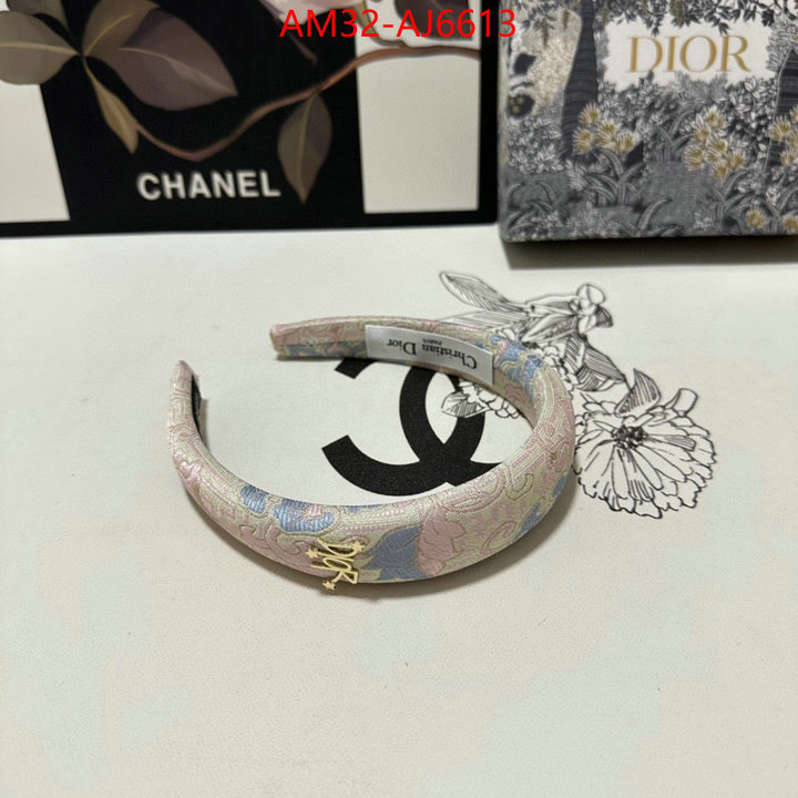 Hair band-Dior luxury fashion replica designers ID: AJ6613 $: 32USD