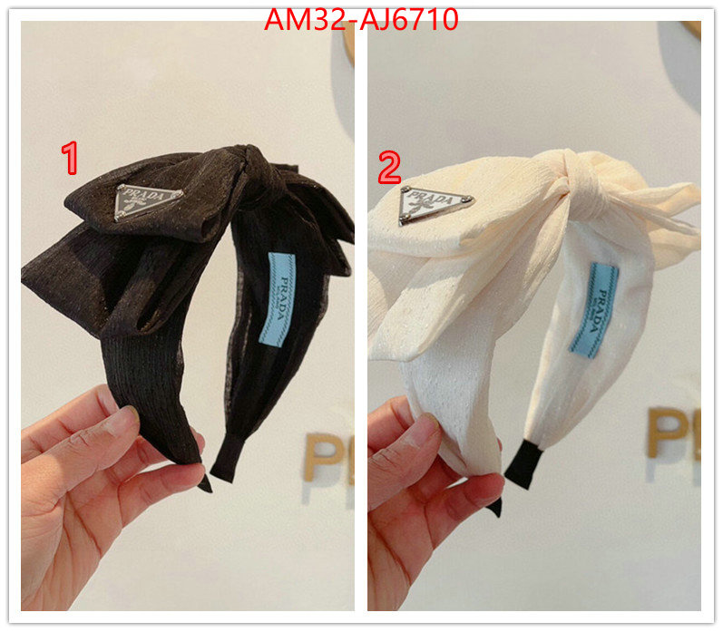 Hair band-Prada best designer replica ID: AJ6710 $: 32USD